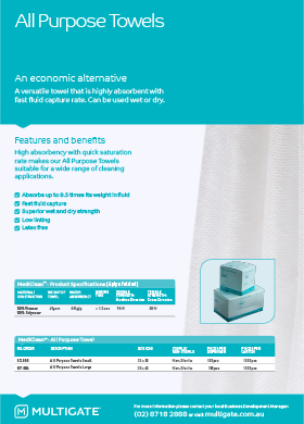 All Purpose Towels Flyer